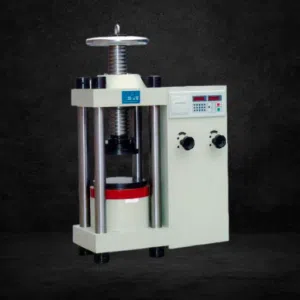 Prensa de Compresión Hidráulica con Regulador de Velocidad.