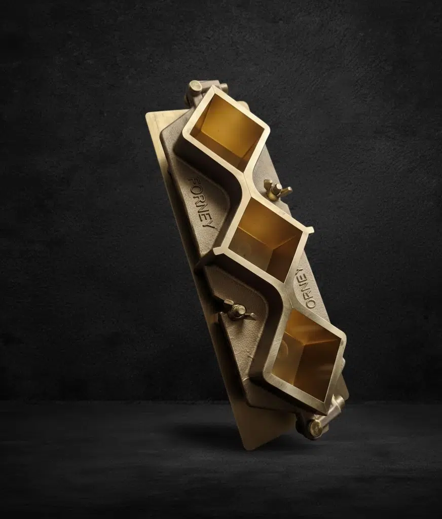 Molde Triple Cubo de 2x2"/ 50 mm