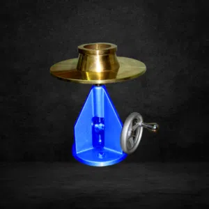 Mesa/Plataforma Circular y Cono para Ensayo de Flujo Libre